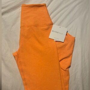 Beyond Yoga Orange Leggings